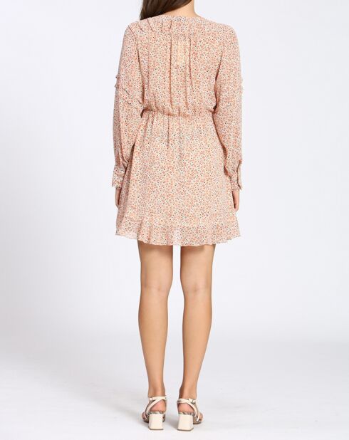 Robe courte Chloé beige
