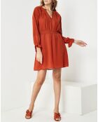 Robe Rosalie brique