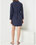Robe Albane bleu marine