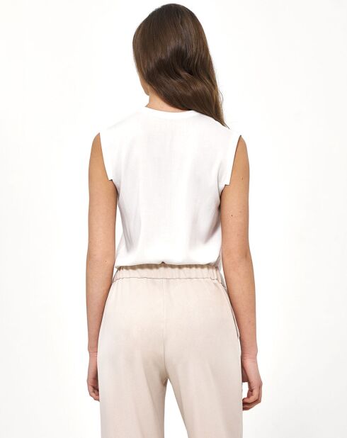 Blouse Jade écrue