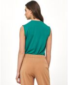 Blouse Jade verte