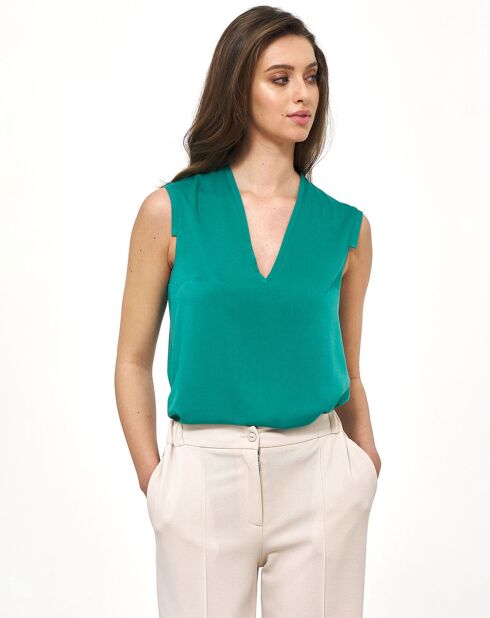 Blouse Jade verte
