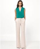 Blouse Jade verte