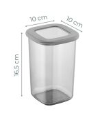 12 Boîtes de rangement  anthracite