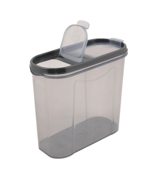 12 Boîtes de rangement  anthracite