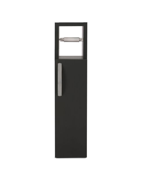 Anthrazitfarbener Badezimmerschrank - 15x65x12 cm