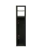 Mueble de baño antracita - 15x65x12 cm