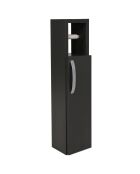 Mueble de baño antracita - 15x65x12 cm