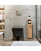Armoire de salle de bain chêne - 15x65x12 cm
