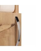 Armoire de salle de bain chêne - 15x65x12 cm