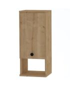 Brauner Badezimmerschrank - 30x71x21,8 cm