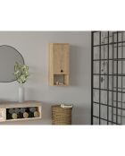 Brauner Badezimmerschrank - 30x71x21,8 cm