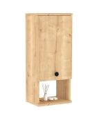 Brauner Badezimmerschrank - 30x71x21,8 cm