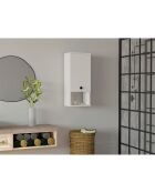 Weißer Badezimmerschrank - 30x71x21,8 cm