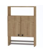 Mueble de baño marrón - 60x87x15 cm