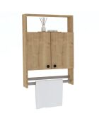 Mueble de baño marrón - 60x87x15 cm