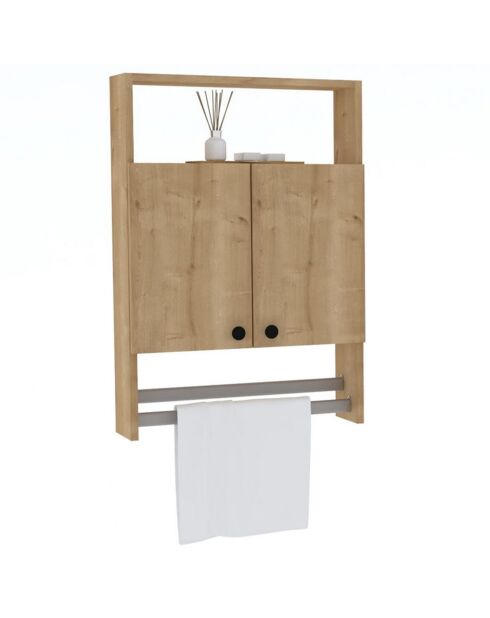 Mueble de baño marrón - 60x87x15 cm