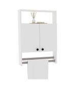 Armoire de salle de bain blanche - 60x87x15 cm