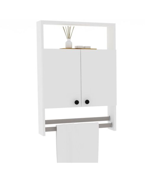 Mobile da bagno bianco - 60x87x15 cm