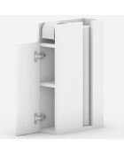 Mueble de baño blanco - 42x66x17 cm