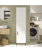 Armoire polyvalente blanchh - 45x173.6x35.5 cm