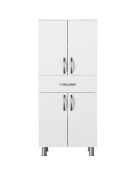 Armoire de salle de bain blanche - 59.4x140x31.5 cm