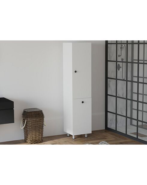 Mueble de baño blanco - 35x154,8x31,9 cm