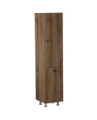 Mueble de baño en nogal - 35x154,8x31,9 cm