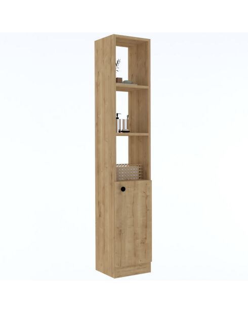 Mueble de baño marrón - 30x170x29,6 cm