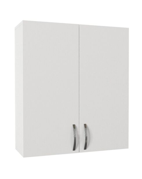 Armoire de salle de bain blanche - 70x80x27.1 cm