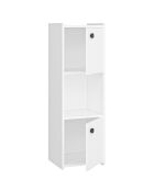 Armoire de salle de bain blanche - 38.6x120x35 cm