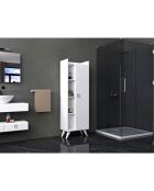 Mueble de baño blanco - 50x140x31,8 cm