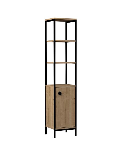 mueble de baño marrón/antracita - 161,8 x 38 x 34 cm