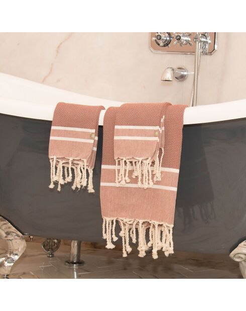 Stockholmer Badezimmer-Set mit Bodenfliesen, 3-teilig