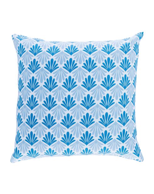 Funda de cojín de exterior azul pavo real - 50x50 cm