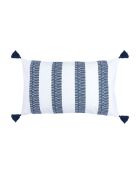 Housse de coussin Evora bleu nuit - 50x30 cm