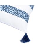 Housse de coussin Evora bleu nuit - 50x30 cm