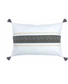 Housse de coussin Alentejo ardoise - 60x40 cm