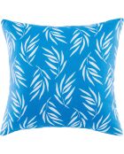 Housse de coussin d'extérieur Foliage bleue - 50x50 cm