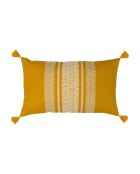 Housse de coussin Gracia moutarde - 50x30 cm