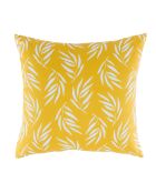 Housse de coussin d'extérieur Foliage jaune - 50x50 cm