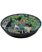 Piatto fondo Jungle grande multicolore - D.23 cm