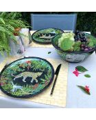 Saladier profond Jungle multicolore - 3 L