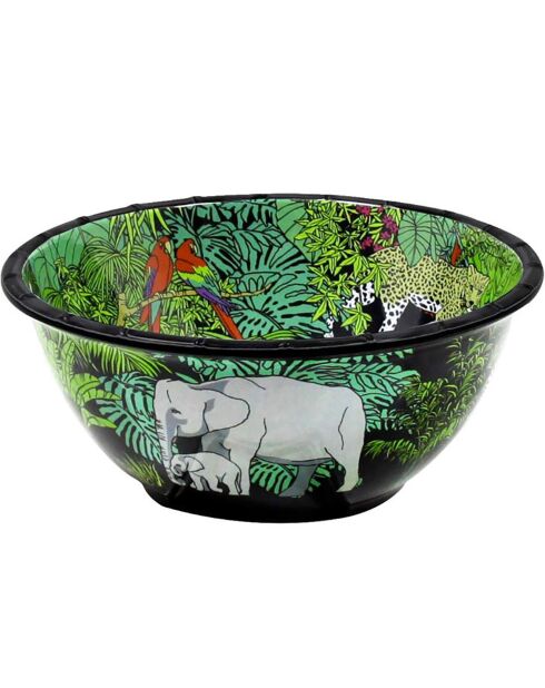 Saladier profond Jungle multicolore - 3 L