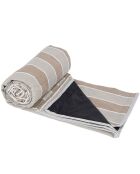 Nappe imperméable XL beige/gris - 140x280 cm