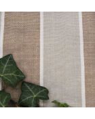 Nappe imperméable XL beige/gris - 140x280 cm