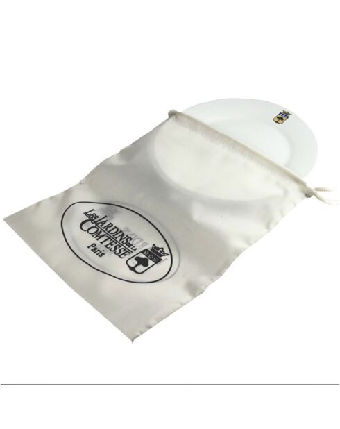 Panier à pique-nique en Osier & Cuir Saint Honoré vert - 4 personnes