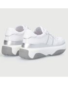 Sneakers June blanc/gris