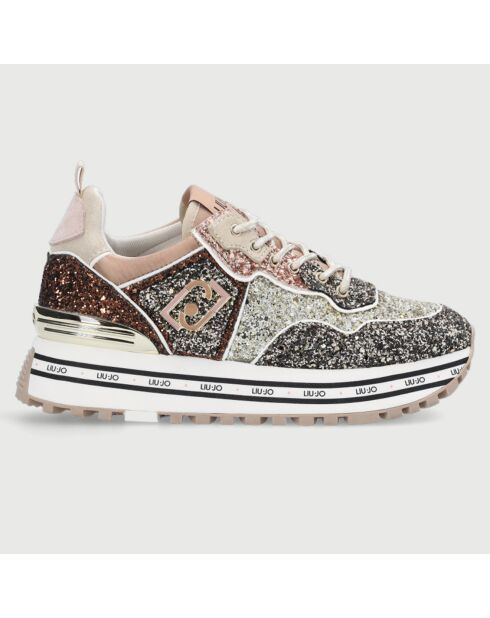 Sneakers May gris/beige/marron