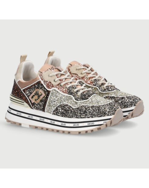 Sneakers May gris/beige/marron